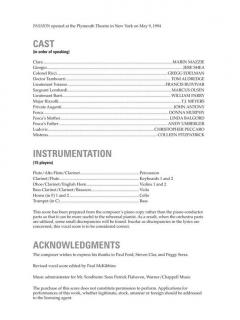 Passion von Stephen Sondheim 