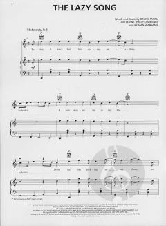 The Lazy Song von Bruno Mars 