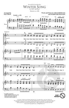 Winter Song (Sara Bareilles) 