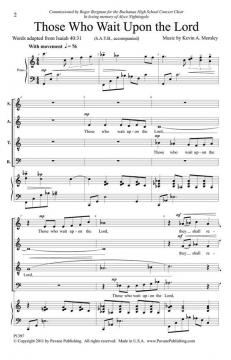 Those Who Wait upon The Lord (Kevin A. Memley) 