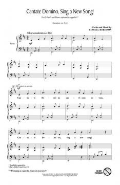 Cantate Domino, Sing A New Song! (Russell Robinson) 