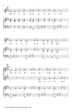 Cantate Domino, Sing A New Song! (Russell Robinson) 
