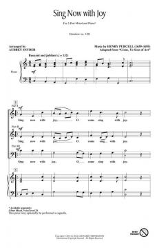 Sing Now With Joy von Henry Purcell 