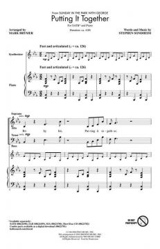 Putting It Together von Stephen Sondheim 