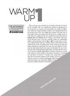 Jazz Warm-Ups And Vocalises (Gary Walth) 