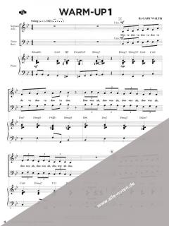 Jazz Warm-Ups And Vocalises (Gary Walth) 