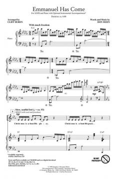 Emmanuel Has Come (Don Moen) 