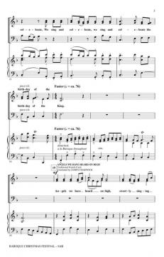 Baroque Christmas Festival (Medley) 