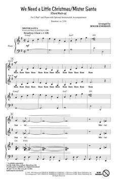 We Need A Little Christmas/Mister Santa 