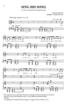 Sing His Song (Bobby Huguley) 