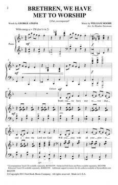 Brethren, We Have Met To Worship 