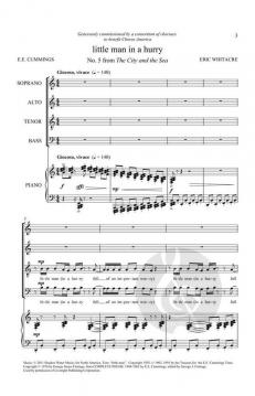 Little man in a hurry von Eric Whitacre 