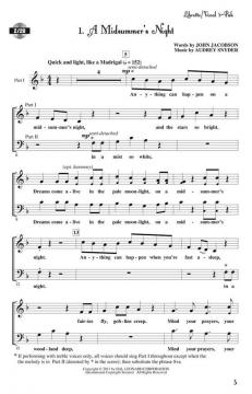 A Midsummer Night's Dream (Youth Musical) (Audrey Snyder) 