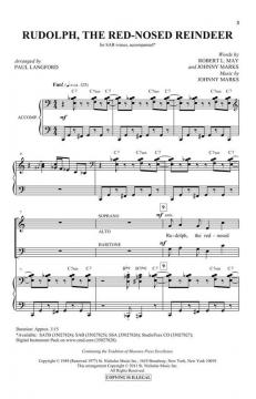 Rudolph, The Red-Nosed Reindeer (Johnny Marks) 