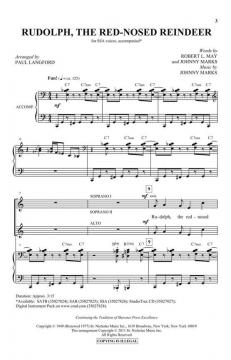 Rudolph, The Red-Nosed Reindeer (Johnny Marks) 