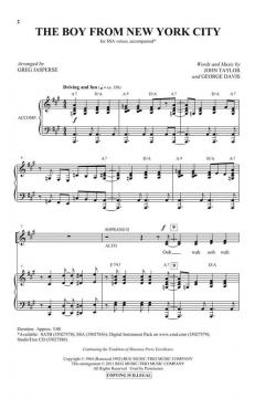 The Boy From New York City (Manhattan Transfer) 