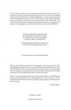 One Sweet Morning (John Corigliano) 