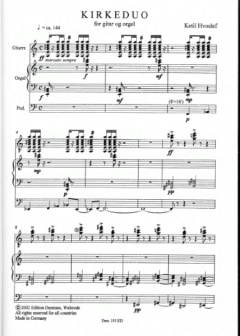 Kirkeduo For guitar And organ 
