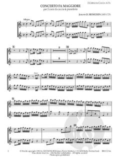 Concerto Fa maggiore von Johann David Heinichen 