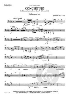 Concertino op. 77 von Jan Koetsier 