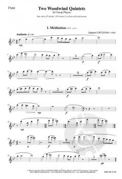 2 Bläserquintette für Anfänger (Geghuni Chitchyan) 