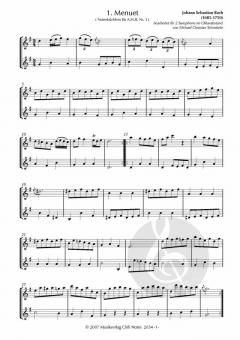 Notenbüchlein für Anna Magdalena Bach 