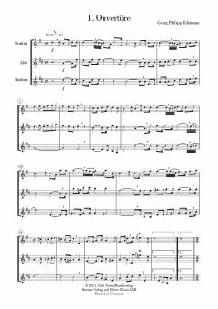 Festliche Suite von Georg Philipp Telemann 