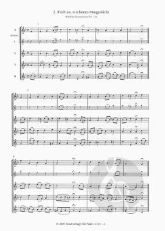 Choräle aus dem Weihnachtsoratorium von Johann Sebastian Bach 