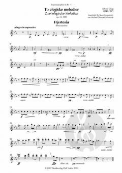 Zwei Elegische Melodien, Op. 34 von Edvard Grieg 