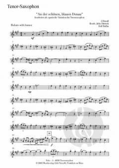 Donauwalzer (als span. Vers.) von Johann Strauss (Sohn) 