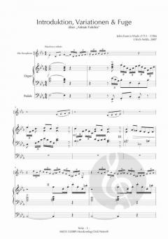 Introduktion, Variationen & Fuge zu Adeste Fideles von J.F. Wade von Ulrich Nehls 