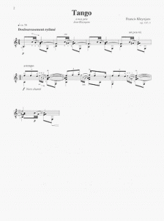 2 Danses Espagnoles op. 147 von Francis Kleynjans 