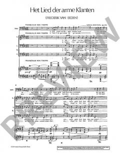 Het Lied der arme Klanten op. 151 (Wilhelm Rettich) 