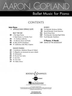 Ballet Music For Piano von Aaron Copland 