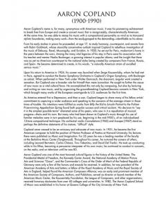 Ballet Music For Piano von Aaron Copland 