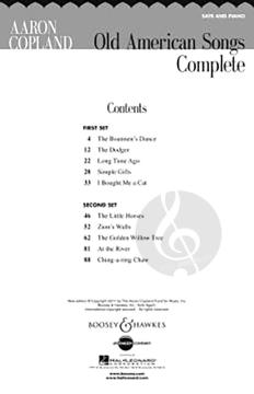 Old American Songs (Aaron Copland) 