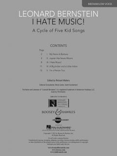 I Hate Music von Leonard Bernstein 