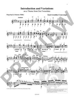 Introduction & Variations von Karel Arnoldus Craeyvanger 