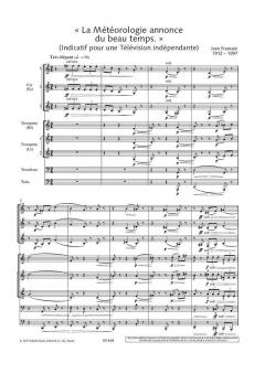 La Météorologie annonce du beau temps von Jean Françaix 