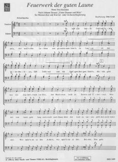 Feuerwerk der guten Laune von Otto Groll 