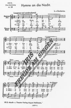 Hymne an die Nacht (Ludwig van Beethoven) 
