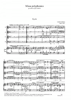 Missa Polyphonica (Laszlo Halmos) 