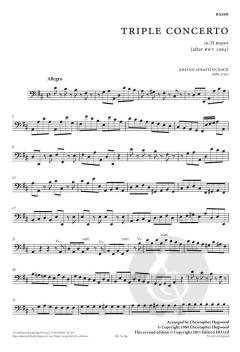 Tripelkonzert nach BWV 1064 von Johann Sebastian Bach 
