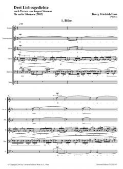 Drei Liebesgedichte (Georg Friedrich Haas) 