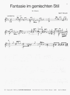 2 Fantasien von Ralf Persch 