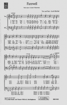 Farewell von Jacob Bürthel 