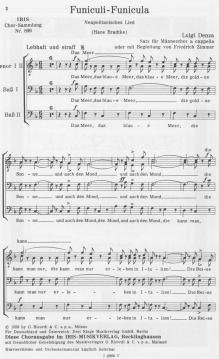 Funiculi-Funicula (Luigi Denza) 