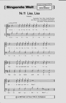 Lisa, Lisa (Dieter Frommlet) 