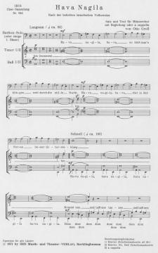 Hava Nagila (Otto Groll) 