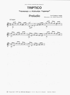 Tríptico von Luis Gustavo Acuna 